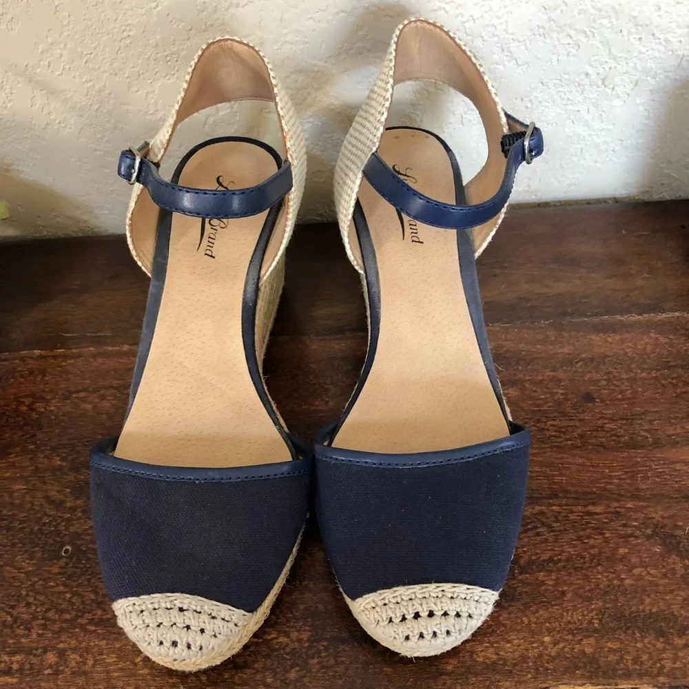 Lucky Kerol Navy Blue Espadrilles